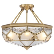 Colette Brass Pendant Light